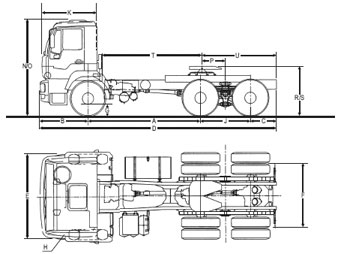 หัวลาก MAN  280 HP