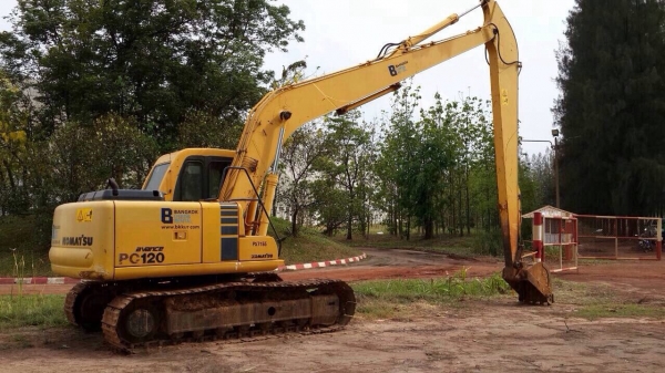ขายด่วน!!!KOMATSU PC120-6 บูมยาวค่ะรถสวยพร้อมใช้
