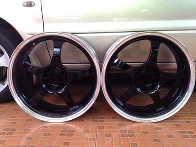 แม็กซ์18นิ้ว มี2วง แท้ญี่ปุ่น เบามากมาก 4รู100 ตจวส่งได้