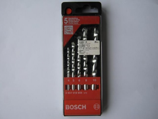 ดอกสว่านเจาะปูน BOECH ผลิต อิตาลี  ขายชุดละ 130 บาท ค่าส่ง สั่งกี่ชุดก็ 20 บาท