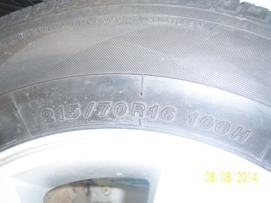 แม็กพร้อมยาง 215 70 16 1ชุด