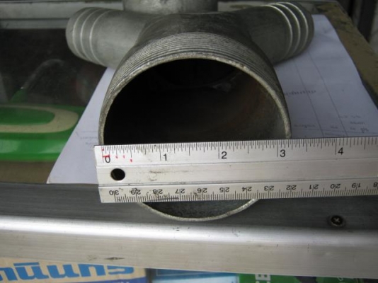 หัวแยกน้ำจากเครื่องสูบ( 1ออก2)มีมา 2 ตัว