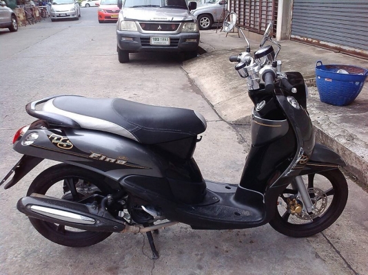 Fino ปี 55 เกย์แยก ล้อแม็คแท้  สีดำ เทา รถบ้าน เครื่องเดิม แน่นๆ