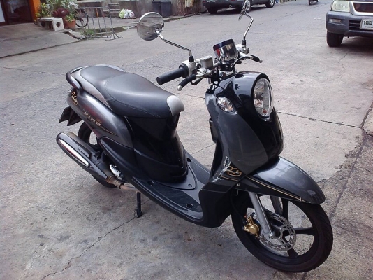 Fino ปี 55 เกย์แยก ล้อแม็คแท้  สีดำ เทา รถบ้าน เครื่องเดิม แน่นๆ