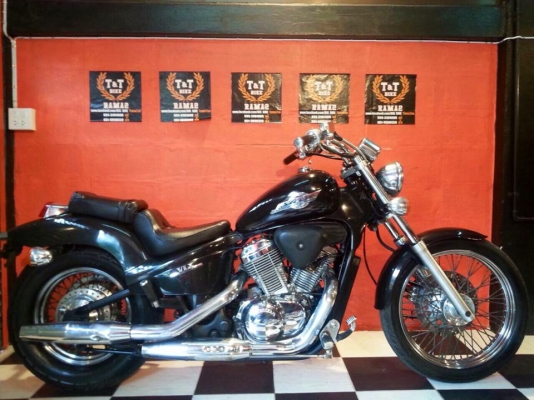 T&amp;T BIKE RAMA 2HONDA STEED 400 ปี96 อินวอย สพม. พรบ. รถสวยเก็บงานราคา57500 ฿