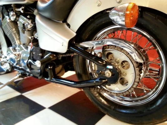 T&amp;T BIKE RAMA2 ขายHONDA STEED 600 4เกียร์แท้ แต่ง FATBOY เอกสาร inv+สพมแท้ๆราคา89500 ฿