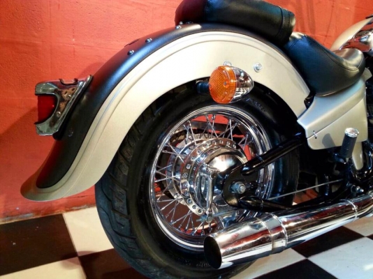 T&amp;T BIKE RAMA2 ขายHONDA STEED 600 4เกียร์แท้ แต่ง FATBOY เอกสาร inv+สพมแท้ๆราคา89500 ฿