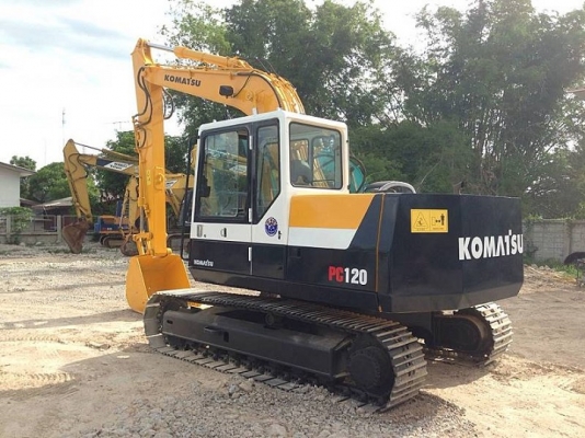 โคมัทสุ PC120 รุ่น5 อามยาวพิเศษ สภาพ 95\% เก่าญี่ปุ่นแท้ 090-986-2521