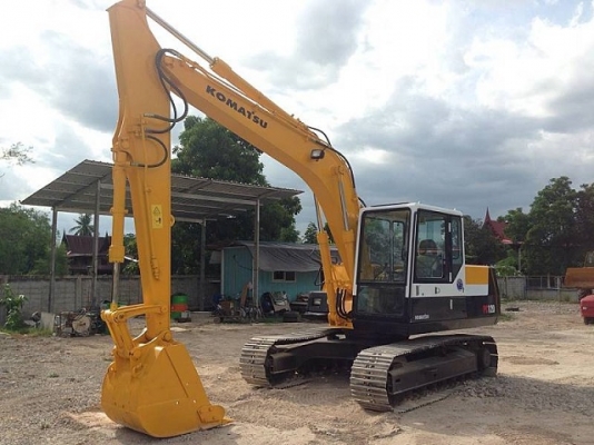 โคมัทสุ PC120 รุ่น5 อามยาวพิเศษ สภาพ 95\% เก่าญี่ปุ่นแท้ 090-986-2521