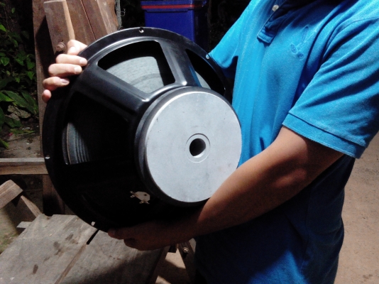 ขายดอกลำโพงกลางแจ้ง ดอกโมดิฟายสั่งทำ 18นิ้ว 8ดอก ราคา 20,000