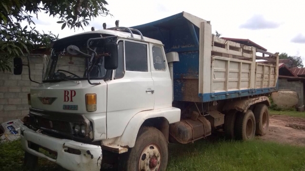 ขายรถบรรทุกสิบล้อดัมพ์ HINO KT725 - 2 เพลา เครื่องเดิม เกียร์เดิม เบรคลมดัน พวงมาลัยพาวเวอร์ ม.79