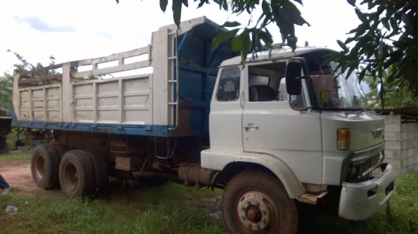 ขายรถบรรทุกสิบล้อดัมพ์ HINO KT725 - 2 เพลา เครื่องเดิม เกียร์เดิม เบรคลมดัน พวงมาลัยพาวเวอร์ ม.79