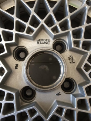 ขายล้อ HEROES RACING 15x6.5 ออฟ16 4/114.3 สวยเดิมจากญี่ปุ่นครับ