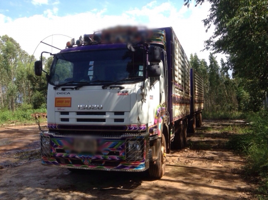 ขายดาว์น ISUZU เครื่อง 360 แรง ปี 54 กระบะดัมพ์สหกิจ ลูก 3 เพลาแท้ยาว 7 เมตร