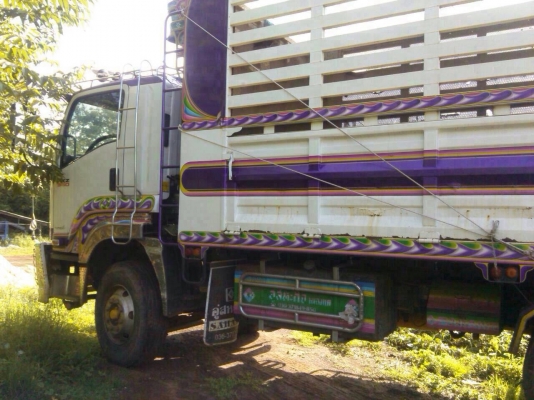 ขายดาว์น ISUZU เครื่อง 360 แรง ปี 54 กระบะดัมพ์สหกิจ ลูก 3 เพลาแท้ยาว 7 เมตร