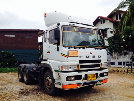 ขายสิบล้อหัวลาก FUSO 380 ปี54 เครื่องเดิม เกียร์เดิม ยางเต็ม