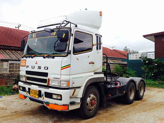 ขายสิบล้อหัวลาก FUSO 380 ปี54 เครื่องเดิม เกียร์เดิม ยางเต็ม
