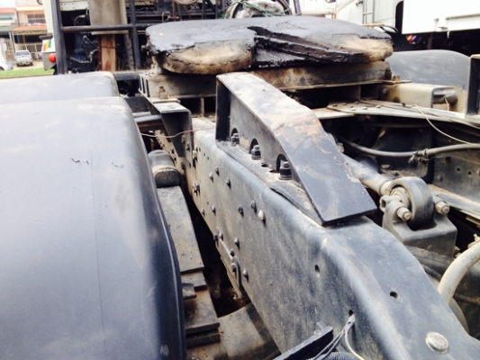 ขายสิบล้อหัวลาก FUSO 380 ปี54 เครื่องเดิม เกียร์เดิม ยางเต็ม