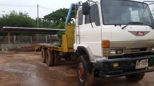 ขาย KOMATSU PC 200 รุ่น 6 พร้อมเทเลอร์หางปลา HINO SUMO
