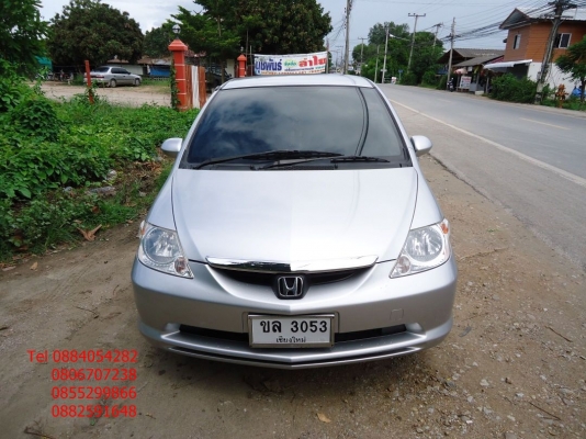 ขาย Honda city แมงสาป ปี 2003 สีบรอนเงินสวยๆ ราคา 175,000 บาท