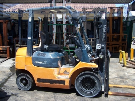 ขายรถ โฟล์คลิฟท์ TOYOTA รุ่น 7-FD25