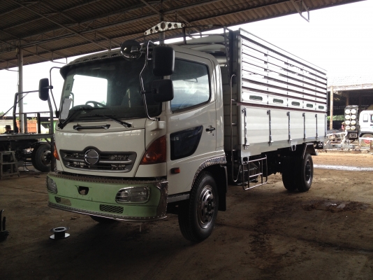 ขาย 6 ล้อ HINO MEGA เครื่อง JO8C  260 แรงม้าระบบน้ำมัน กระบะดั้มพ์ 5.20 เมตร กระบะมิเนียม ยาง 900 ขอบ 20 สวยๆครับ