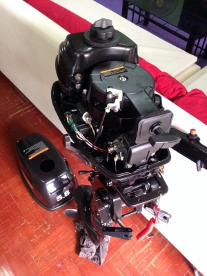 เครื่องเรือ hondex 5.8 hp