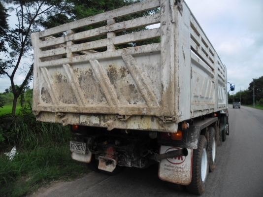 ขายดาวน์รถ พ่วงดั้มแม่ลูก MITSUFUSO EURO 3 ปี 55 เครื่อง 240 แรง