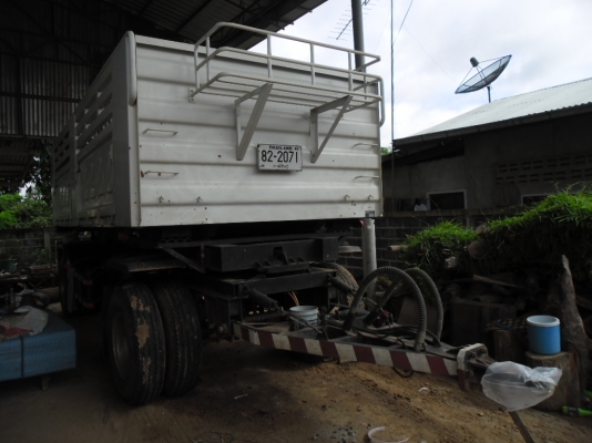 ขายดาวน์รถ พ่วงดั้มแม่ลูก MITSUFUSO EURO 3 ปี 55 เครื่อง 240 แรง