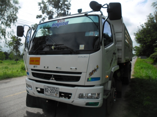 ขายดาวน์รถ พ่วงดั้มแม่ลูก MITSUFUSO EURO 3 ปี 55 เครื่อง 240 แรง