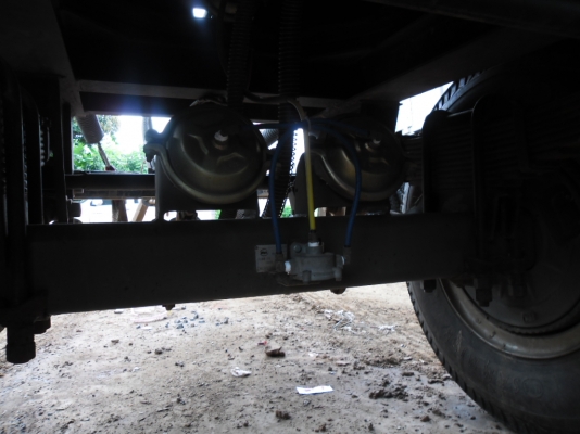 ขายดาวน์รถ พ่วงดั้มแม่ลูก MITSUFUSO EURO 3 ปี 55 เครื่อง 240 แรง