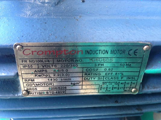 ขายปั้มน้ำมันไฮโดรลิค ขนาด 3 HP. 380 V วาล์วคอนโทรล 1 ชุด อุปกรณ์ครบ พร้อมใช้งาน