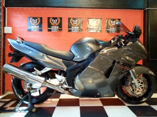 T&amp;T BIKE RAMA2 นกดำราคาเร้าใจเพียง 119000  HONDA BLACKBIRD 1100 ปี2002 หัวฉีด กุญแจชิพ เอกสาร อินวอย สรรพสามิต แท้คับ