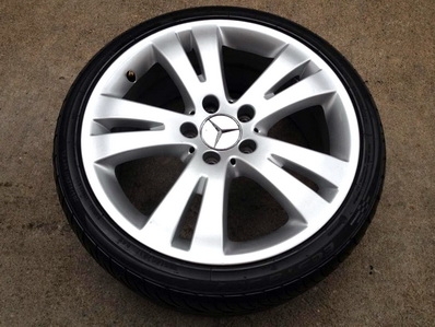 แม็กซ์17นิ้ว 1วงBENZ New C-class 2012 พร้อมยาง ตจว ส่งได้