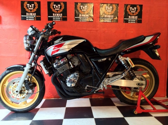 T&amp;T BIKE RAMA2 จัดให้อีก1คัน เพียง 59500 ฿ HONDA CB400 ปี94ไมล์3ลูกสภาพสวยหน้าจับจอง เอกสาร อินวอย สรรพสามิต