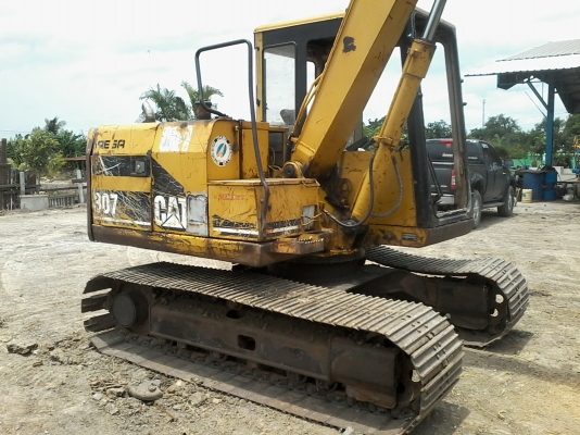 ขาย CAT 307 สภาพเก่านอกเดิมๆ กระจก ประตูมีครบ6000ชม.