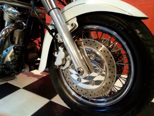 T&amp;T BIKE RAMA2 ขายราคาพิเศษเพียง 269000฿ YAMAHA ROAD STAR1600 ปี2003 สภาพเทพ รถสวยเงางาม100\% เอกสาร อินวอย สรรพสามิต แท้ๆ พร้อมกระเป๋า หนัง1คู่