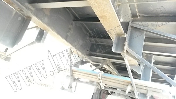 หางพ่วงเทเลอร์พื้นเรียบ12ล้อ 3เพลา ของบริษัทสามมิตร ปี53