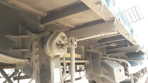 หางพ่วงเทเลอร์พื้นเรียบ12ล้อ 3เพลา ของบริษัทสามมิตร ปี53