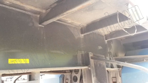 หางพ่วงเทเลอร์พื้นเรียบ12ล้อ 3เพลา ของบริษัทสามมิตร ปี53