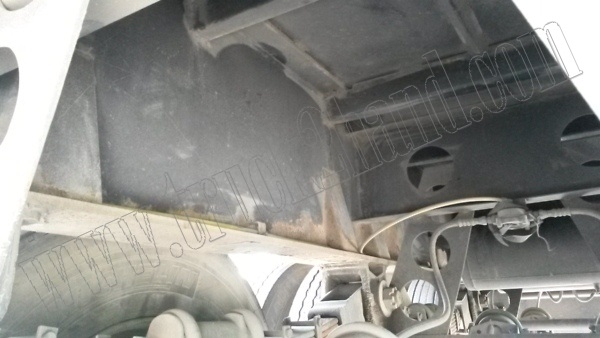 หางพ่วงเทเลอร์พื้นเรียบ12ล้อ 3เพลา ของบริษัทสามมิตร ปี53