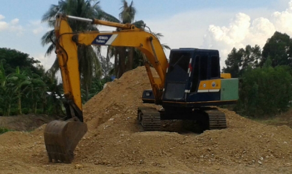 KOBELCO SK 045เก่านอก1ปี พร้อมเทเลอร์ HINO KT925เปลี่ยนหัว