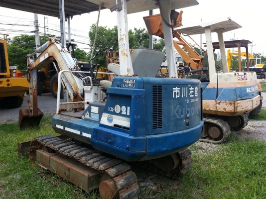 รถขุดเล็ก เก่าญี่ปุ่น คูโบต้า KX021 ไม่เคยใช้ในไทย 090-986-2521