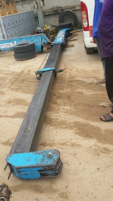 เครน TADANO 5 ตันท้องวี (5เหลี่ยม) ยาว4ปอก 3ชัก ใช้งานปกติ เพิ่งยกลงจากรถ บูมตรงสวย ไม่คด ไม่งอ