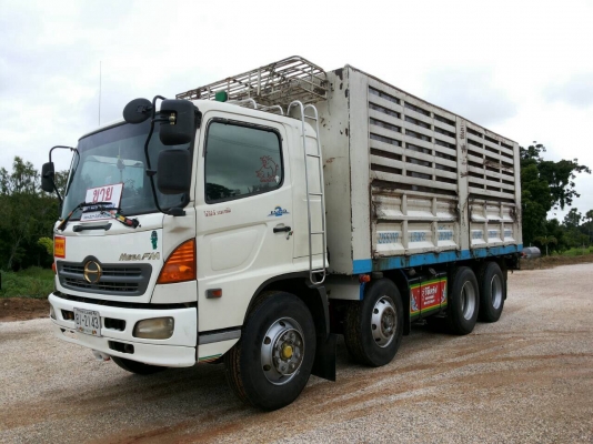 ขาย HINO MEGA 260 แรงม้า แม่ลูกไม่ดั้ม ปี47
