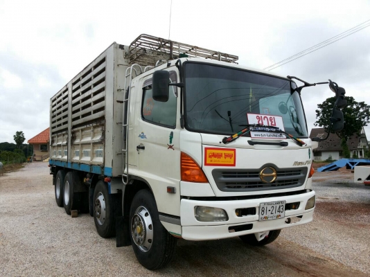 ขาย HINO MEGA 260 แรงม้า แม่ลูกไม่ดั้ม ปี47