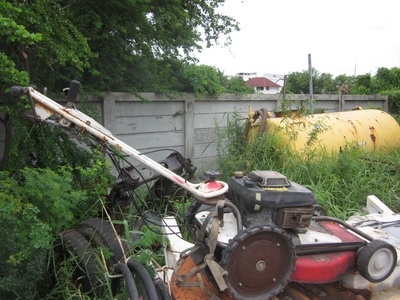 ขาย - รถตัดหญ้า เครื่องตัดหญ้า แบบเดินตาม KAWASAKI : FL500A