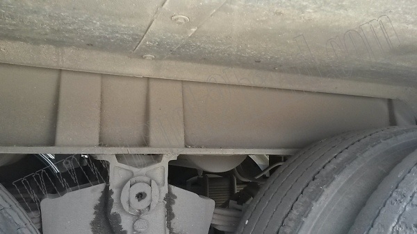 หางพ่วงเทเลอร์พื้นเรียบ12ล้อ 3เพลา ของบริษัทสามมิตร ปี53