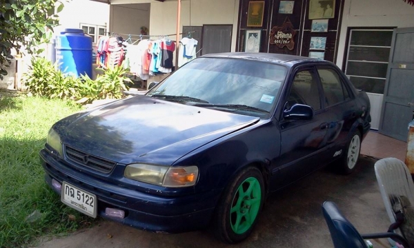 โตโยต้า AE-111 corolla โฉม ตูดเป็ด ปี96 แก็ส LPG มาขับไปได้เลย แบ่งกันไปทำกินคับ โตโยต้า AE-111 corolla โฉม ตูดเป็ด ปี96 แก็ส LPG มาขับไปได้เลย แบ่งกันไปทำกินคับ