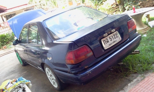 โตโยต้า AE-111 corolla โฉม ตูดเป็ด ปี96 แก็ส LPG มาขับไปได้เลย แบ่งกันไปทำกินคับ โตโยต้า AE-111 corolla โฉม ตูดเป็ด ปี96 แก็ส LPG มาขับไปได้เลย แบ่งกันไปทำกินคับ